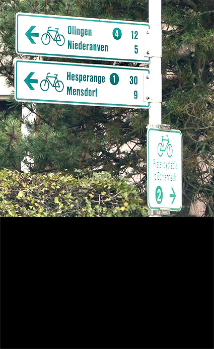 Découvrez les pistes cyclables du Luxembourg